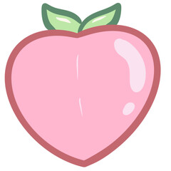 Cute fruits and vegetables 