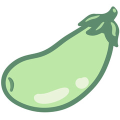 Cute fruits and vegetables 