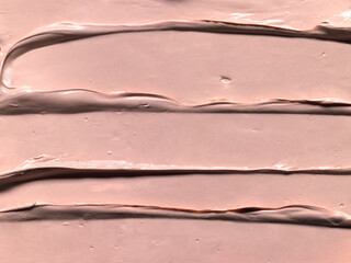 Clay mask texture background. Cosmetic skincare mud product smear swatch