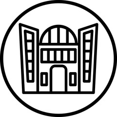 Vector Design Shopping Mall Icon Style