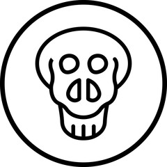 Vector Design Skull Icon Style