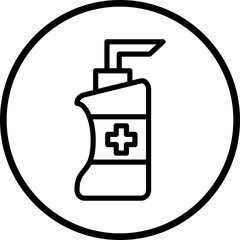 Obraz premium Vector Design Antiseptic Icon Style