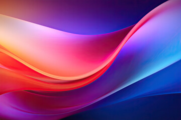 Obraz premium Abstract background with colorful wavy line patterns