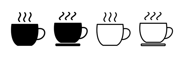 Cup coffee icon vector. coffee cup icon. mug