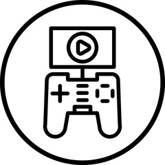 Vector Design Game Video Icon Style