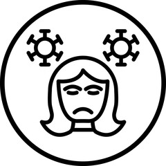 Vector Design Inflammation Icon Style