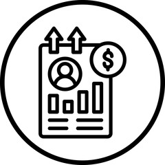 Vector Design Performance Appraisal Icon Style