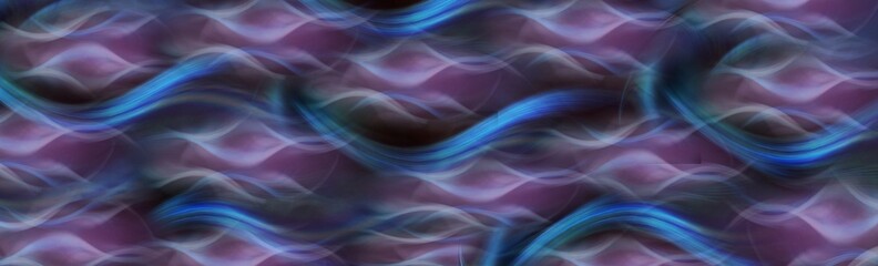 Colors waves in dark background graphic illustration
