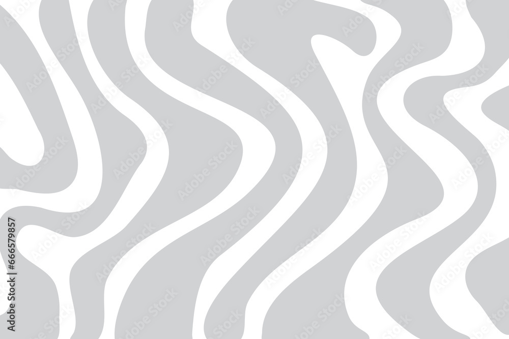 Poster abstract background with curved wavy lines. vector illustration for design. wave from lines on white