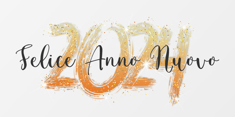 felice anno nuovo - buon anno 2024	