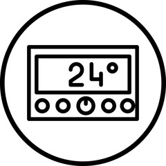 Thermostat Icon Style