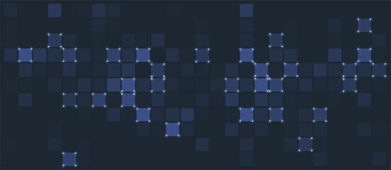 Technology abstract futuristic background for internet business. Big data concept.