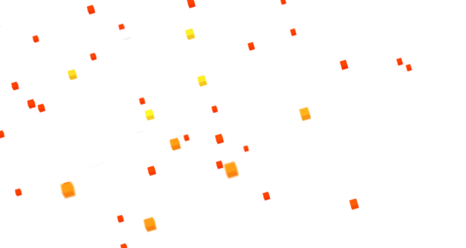 Abstract connected dots and lines. Concept of AI technology, Motion of digital data flow.