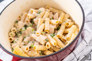 Chicken alfredo pasta