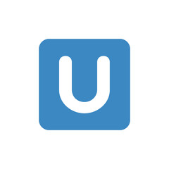 Letter U