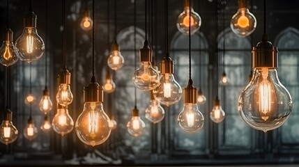 Lighting decor AI Generative