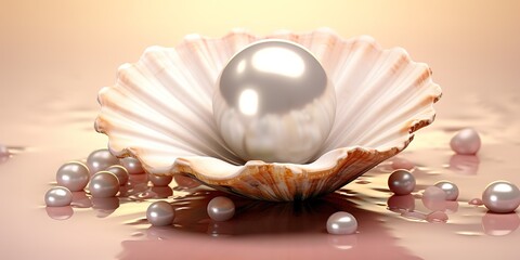 a pearl in a shell