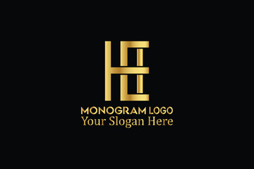 Best Luxury, monogram, latter, business logo design