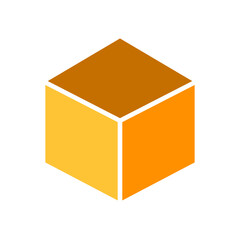 Box line icon. Delivery, courier, international transport, mail, van, moving to a new home. Vector color icon on white background for business and advertising