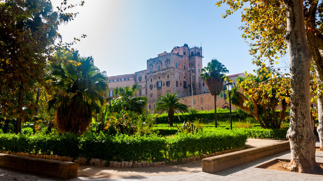 Palacio de Los Normandos, Palermo, Italia 