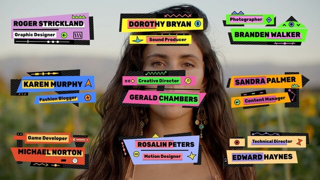 Colorful Lower Thirds 