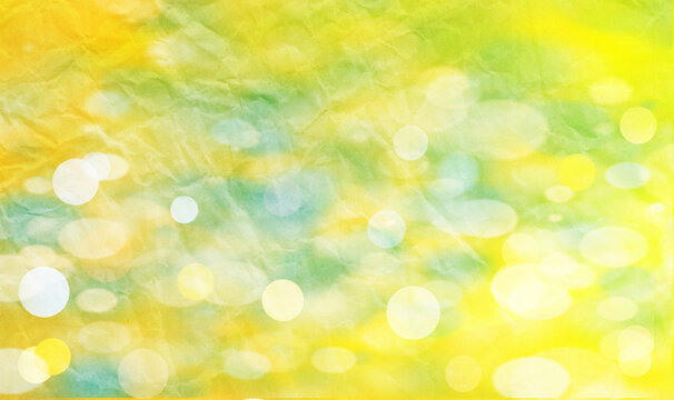 Yellow bokeh bokeh background, Suitable for Ads, Posters, Banners, holiday background, christmas banners, and various graphic design works