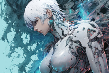 Captivating Anime Art, Illustration Showcasing the Rich Aesthetic of Japanese Animation