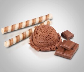 chocolate tasty sweet cold ice cream