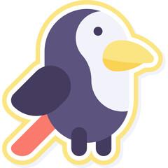 Vector Icon Toucan, Bird, Zoo, Nature, Wild Life, Animal Kingdom