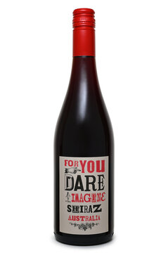 ST. PETERSBURG, RUSSIA - MAY 11, 2023: Bottle of For You Dare Imagine Shiraz, South-Heast Australia