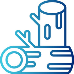 Vector Icon Wood, Tree, Trunks, Wooden, Forest, Nature