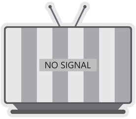 no signal tv and television