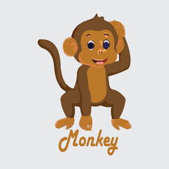 Monkey t shirt design