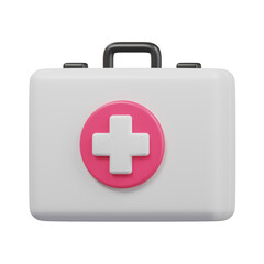 Medical Kit 3D Icon