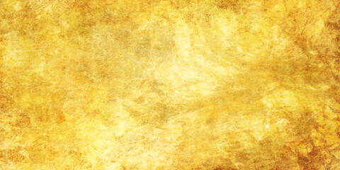 Vintage gold vector texture background. Old paper illustration for  flyers, cards, poster, cover design. Golden aged texture. Grunge surface.