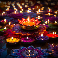 Obraz na płótnie Canvas Diwali Festival of Lights