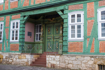 Fototapeta na wymiar house in old town of Korbach in Germany