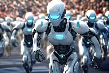 Competition of humanoid robots