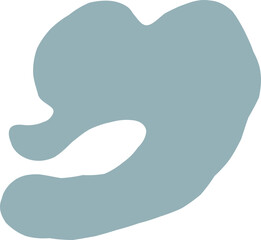 Fluid graphic shape element design vector background