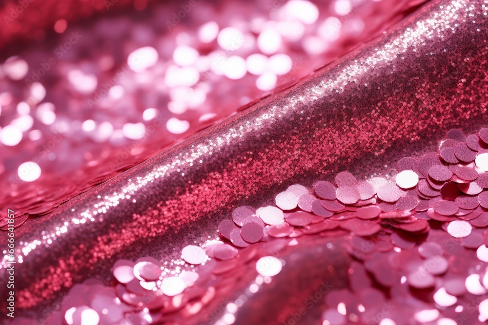 Wall mural glitter pink texture close-up background