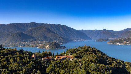 lago di Como, castello di Vezio, Italy