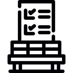 Obraz premium Ballots Icon
