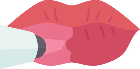 Fototapeta premium lip icon