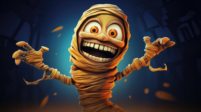 A funny mummy