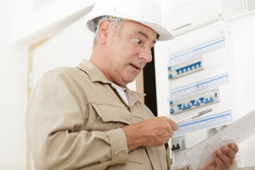 an electrician suprised about results