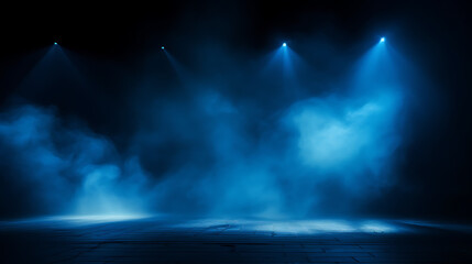 Fototapeta na wymiar spotlight smoke stage entertainment background