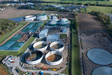 Eine Biogasanlage wird erweitert