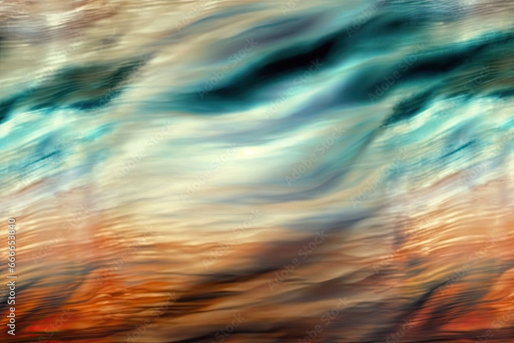 Poster abstract background with some smooth lines in it and some grunge effects