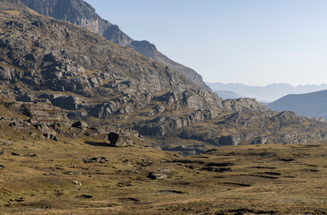 Peaceful morning in the scenic Tunari National Park near Cochabamba, Bolivia - Traveling and...