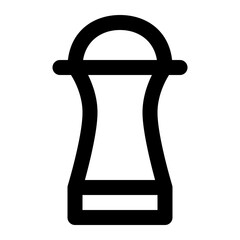 pepper line icon